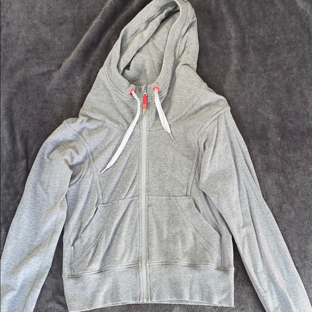 Gray Lululemon Zip-Up Jacket